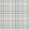 Tweed plaid pattern in grey, yellow, white. Seamless hounds tooth check plaid texture for trousers, coat, skirt, jacket, blanket.