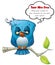 Tweeter Blue Bird Hangover