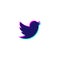 tweeter icon symbol logo vector element isolated