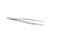Tweezers for plucking or removing hair or clamping small items on white background.