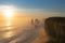 Twelve Apostles collection of limestone stacks  along Great Ocean Road