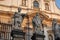 Twelve Apostles Statues in front of Saints Peter and Paul Church - St. Bartholomew and St. James the Less - Krakow, Poland