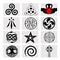 Twelve celtic symbols