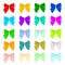 Twenty color bows