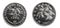 Twenty croatian lipa coin isolated on white background