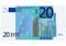 Twenty euro banknote