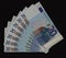 Twenty euro banknotes