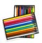 Twenty four color crayons