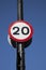 Twenty Speed Sign