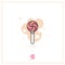TWICE K-POP Group Light Stick Flat Icon