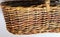 Twig wicker basket texture