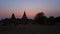 Twilight in Bagan, Myanmar