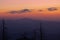 Twilight from Clingman`s Dome