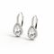 Twilight Diamond Pear Drop Earrings - Photorealistic Uhd Image