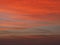 Twilight dusk. Sunset orange sky clouds. Beautiful sky