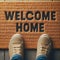 Twilight Glow Welcome Home Marquee Sign