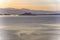 Twilight landscape over the Atlantic Ocean south of Staffin, Isle of Skye