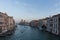 Twilight landscapes of the Grand Canal in Venice, Italy