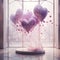 Twilight Love: Ethereal Hearts and Misty Whispers