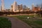 Twilight Majesty - Austin\'s Skyline Glows from the Sahm Hill urban park