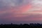 Twilight mood on Ouessant in Brittany, France