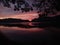 twilight at Ngebel Lake, Ponorogo