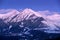 Twilight on the Petite and Grande Autane, Champsaur, Alps, France