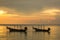 Twilight sky over the sea, Koh Tao, Thailand