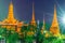 Twilight Temple of the Emerald Buddha (Wat Phra Kaew)