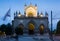 Twilight view of Cathedral of Mary Immaculate