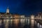 Twilight view of Zurich