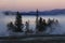 Twilight at West Thumb of Yellowstone Lake