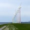 Twin bladed wind turbines seem to be cheaper