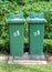 Twin green bin