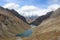 The twin lakes on the Jomolhari Soi Yaksa trail