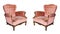 Twin Luxury vintage arms chair isolated