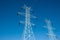 Twin Power Line Towers