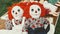 Twin Raggedy Ann and Andy Dolls