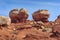 Twin Rocks,Capitol Reef National Park.