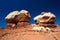 Twin Rocks in Capitol Reef National Park
