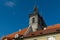 Twin spires of Church of Our Lady before TÃ½n, in Prague