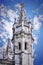 Twin steeples on church in BelÃ©m, Portugal