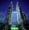 Twin towers in Malaysia