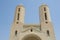 Twin towers of modern coptic christian church