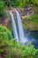 Twin Wailua waterfalls located in Kauai Hawaii