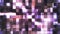 Twinkling Metal Hi-Tech Squared Light Patterns, Purple, Abstract, Loopable, 4K