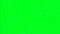 Twinkling Stars On Green Screen