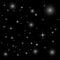 Twinkling Stars milky way galaxy night sky Astrophysics