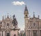 Twins churches in Turin Piazza