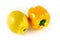 Twins - yellow paprika and lemon
